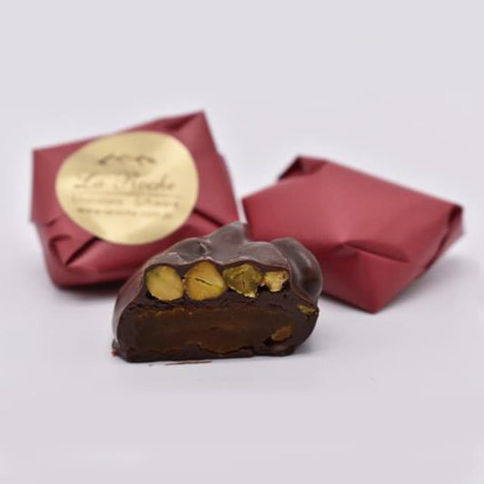 Apricot & Pistachio Dark Chocolate