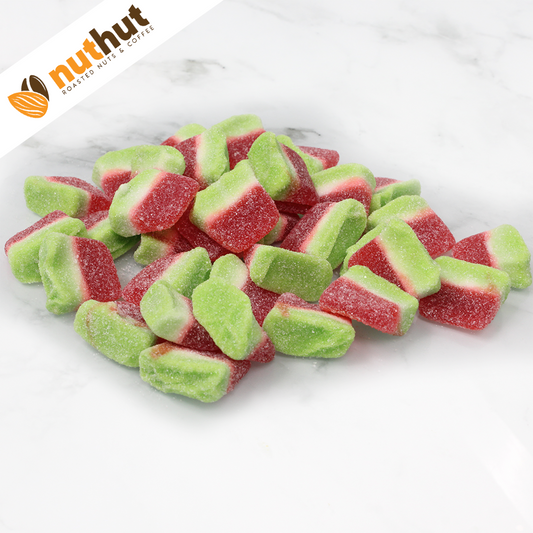 Halal Watermelon Slices Gummies (Sugar Coated)
