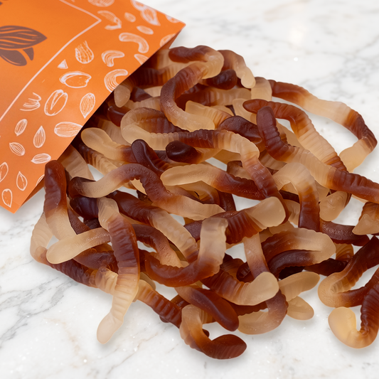 Halal Cola Worms Gummies